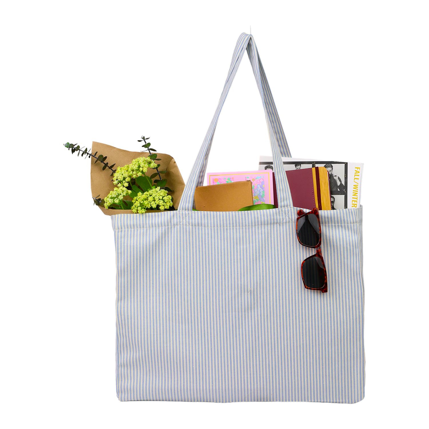 Striped Pacific Recycled Cotton Shopper Tote Product Image