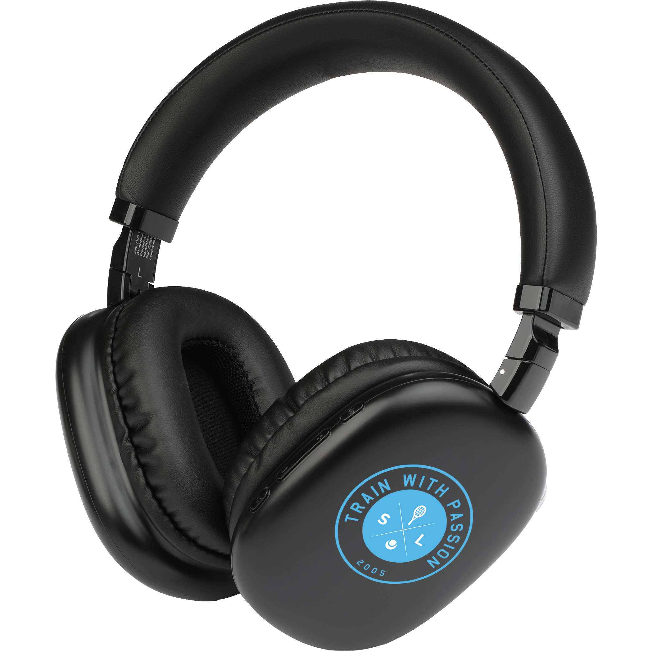 Zen Pods Bluetooth Headphones with ANC in black over-ear design with cushioned ear cups and foldable headband, shown in an everyday lifestyle setting for focused listening, music, or calls, highlighting wireless audio use at home, work, or while relaxing.