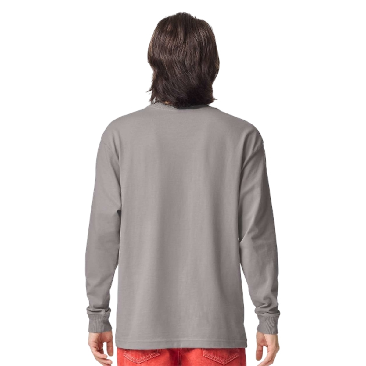 American Apparel Unisex Super Heavyweight Long Sleeve Pocket T-Shirt Product Image