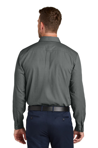 Port Authority Long Sleeve Nailhead Easy Care Shirt Product Image