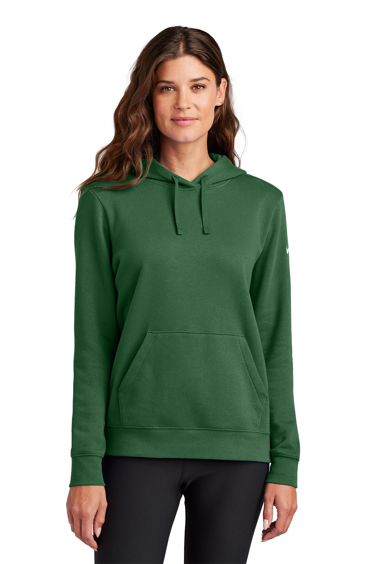 Nike Women's Club Fleece Sleeve Swoosh Pullover Hoodie Product Image