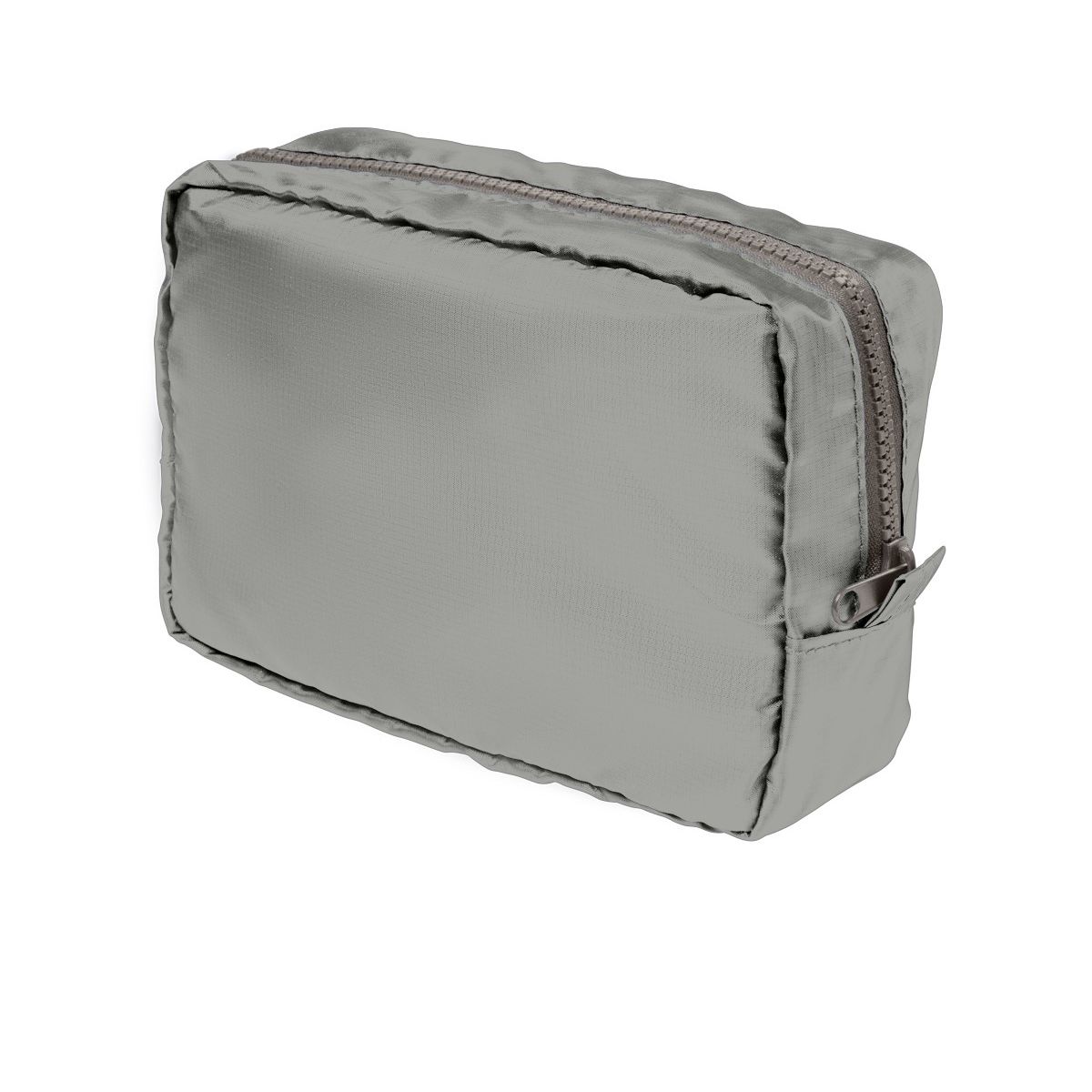 Gusty Gray/Deep Smoke Port Authority Stash Dimensional Pouch (5-Pack) set of compact, zippered storage pouch, made from durable lightweight fabric with a structured rectangular shape, designed for organizing small essentials such as travel items, accessories, or office supplies.