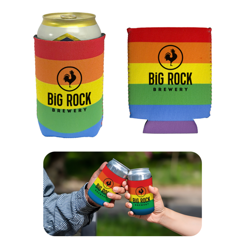 Rainbow Can Cooler Product Image