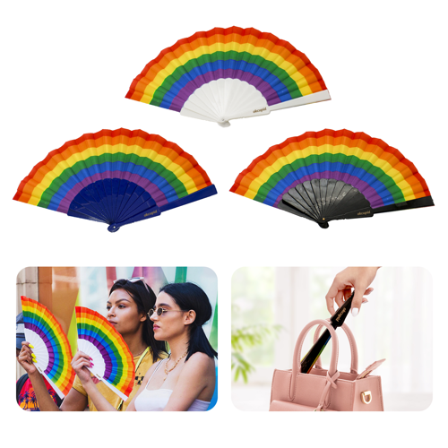 Rainbow Accordion Fan Product Image
