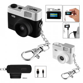 Mini Digital Camera Keychain Product Image