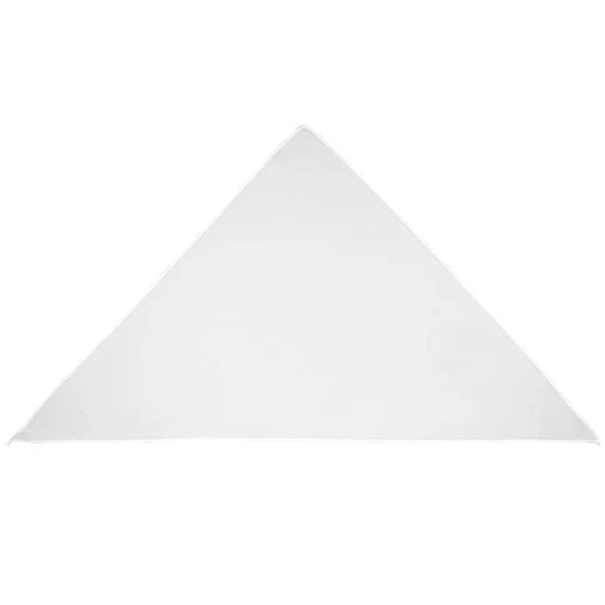 Custom Cooling bandana made from Polyvinyl Acetate (PVA) material with triangle-shaped design that activates with water to provide a cooling effect for outdoor activities and promotional use.