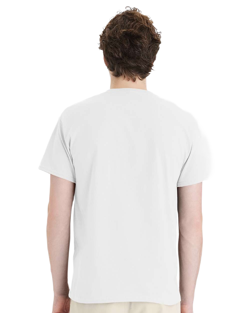 Unisex classic cotton crew neck T-shirt made from soft pre-shrunk jersey fabric with short sleeves and a clean, durable everyday casual fit.