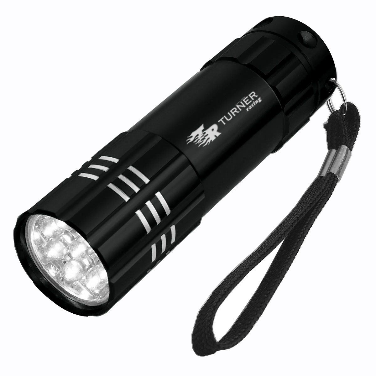 Aluminum Led Flashlight With Strap Product Image