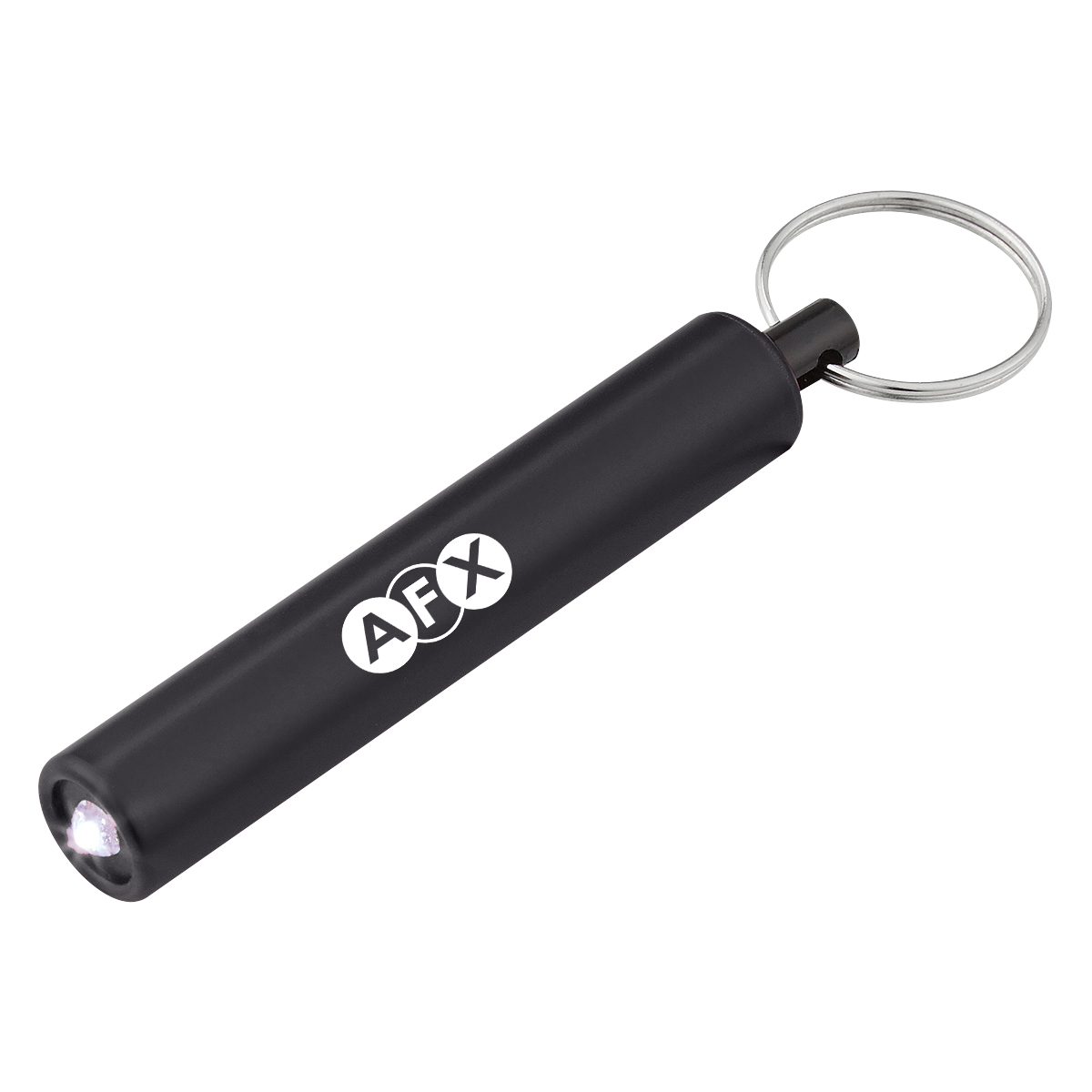 Mini Cylinder LED Flashlight Key Tag Product Image