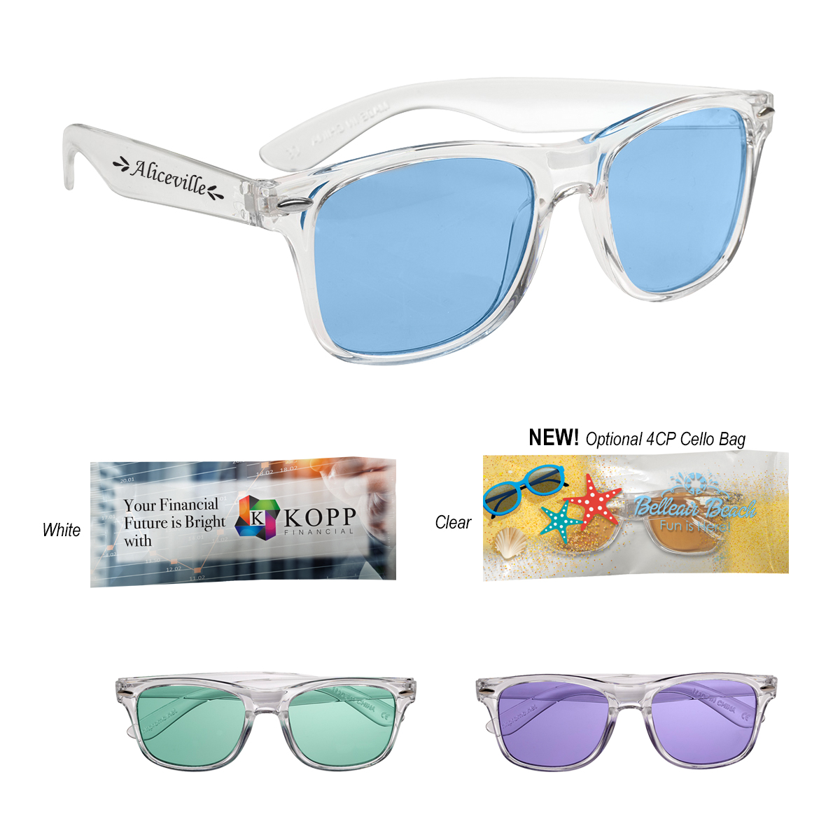 Crystalline Malibu Sunglasses Product Image
