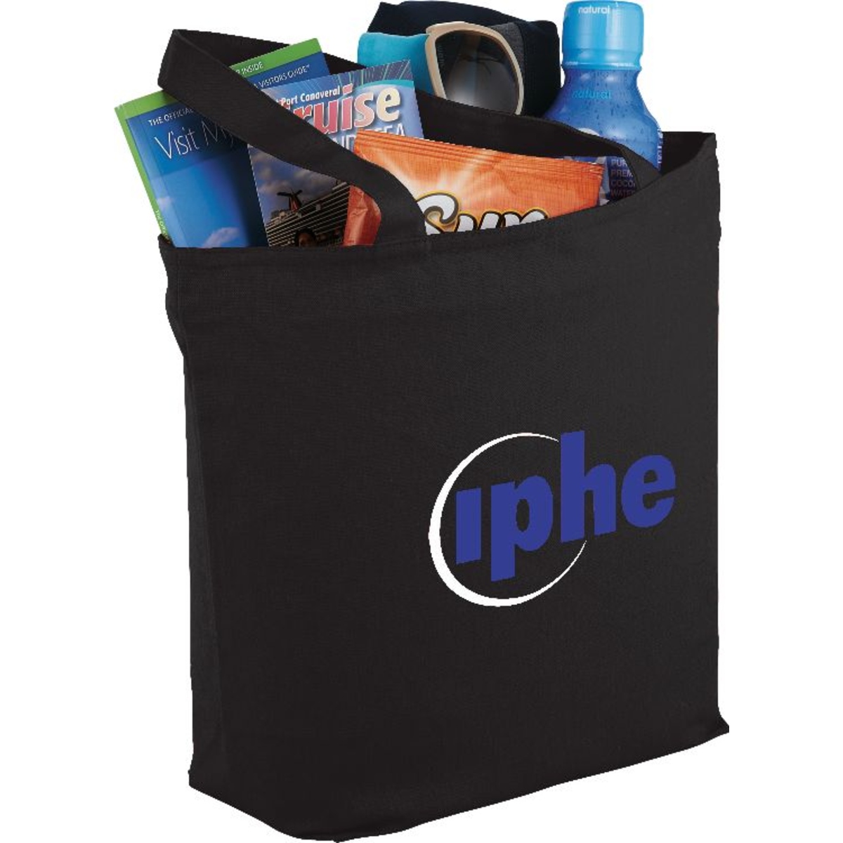 The Maine Zippered Cotton Tote Product Image