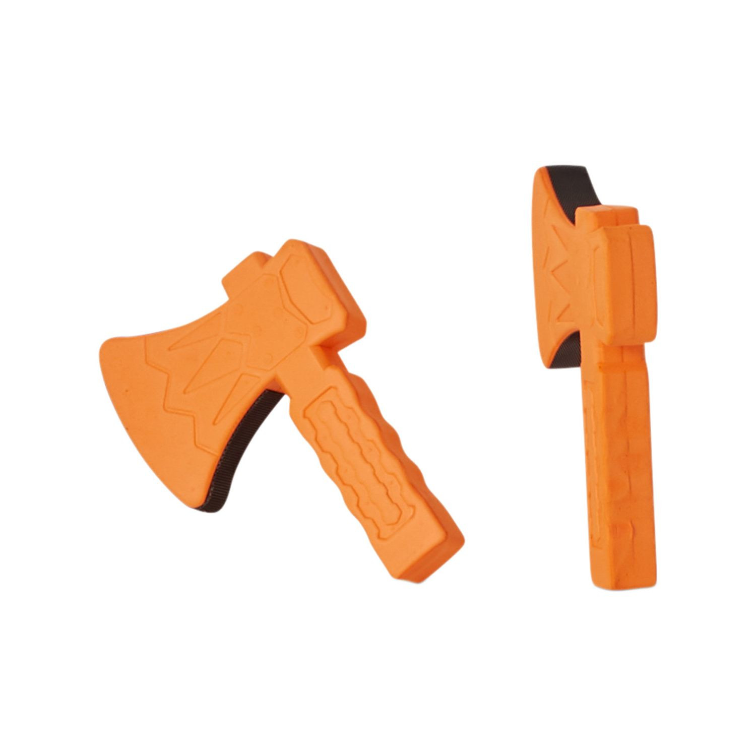 Black b.active Foam Axe Throwing Game, featuring a foldable target with high-visibility scoring rings, two colorful foam axes with hook-and-loop tips, and a portable storage bag for safe indoor and outdoor target games, backyard fun, and family activities.