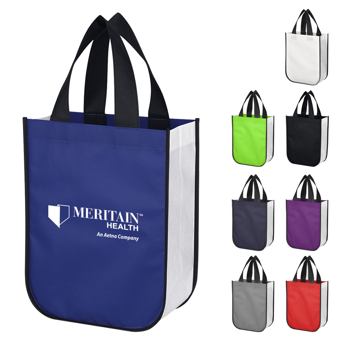 Shiny Non-Woven Shopper Tote Bag Product Image