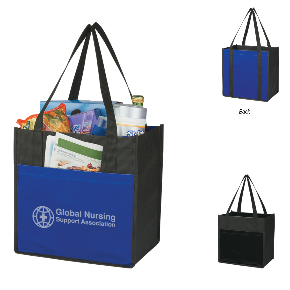 Lami-Combo Non-Woven Shopper Tote Bag Product Image