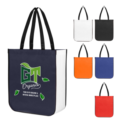 Jumbo Lola Laminated Non-Woven Tote Bag with 100% RPET Material Product Image
