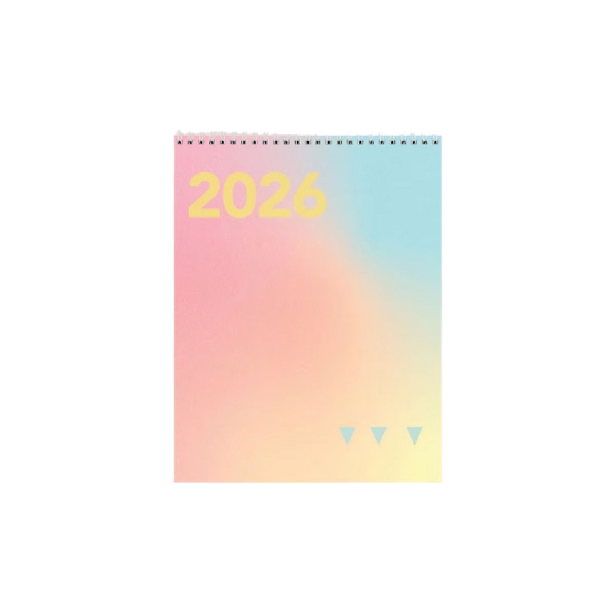 Standard vertical wall calendar with monthly pages and a hanging format.