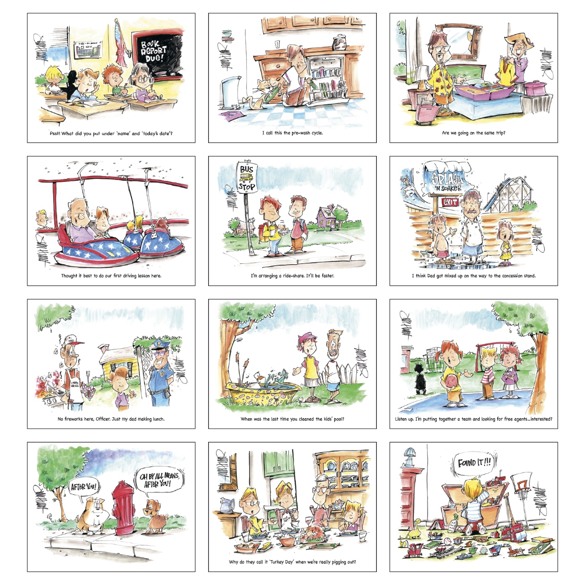 Laughing It Up! Stapled Calendar Product Image