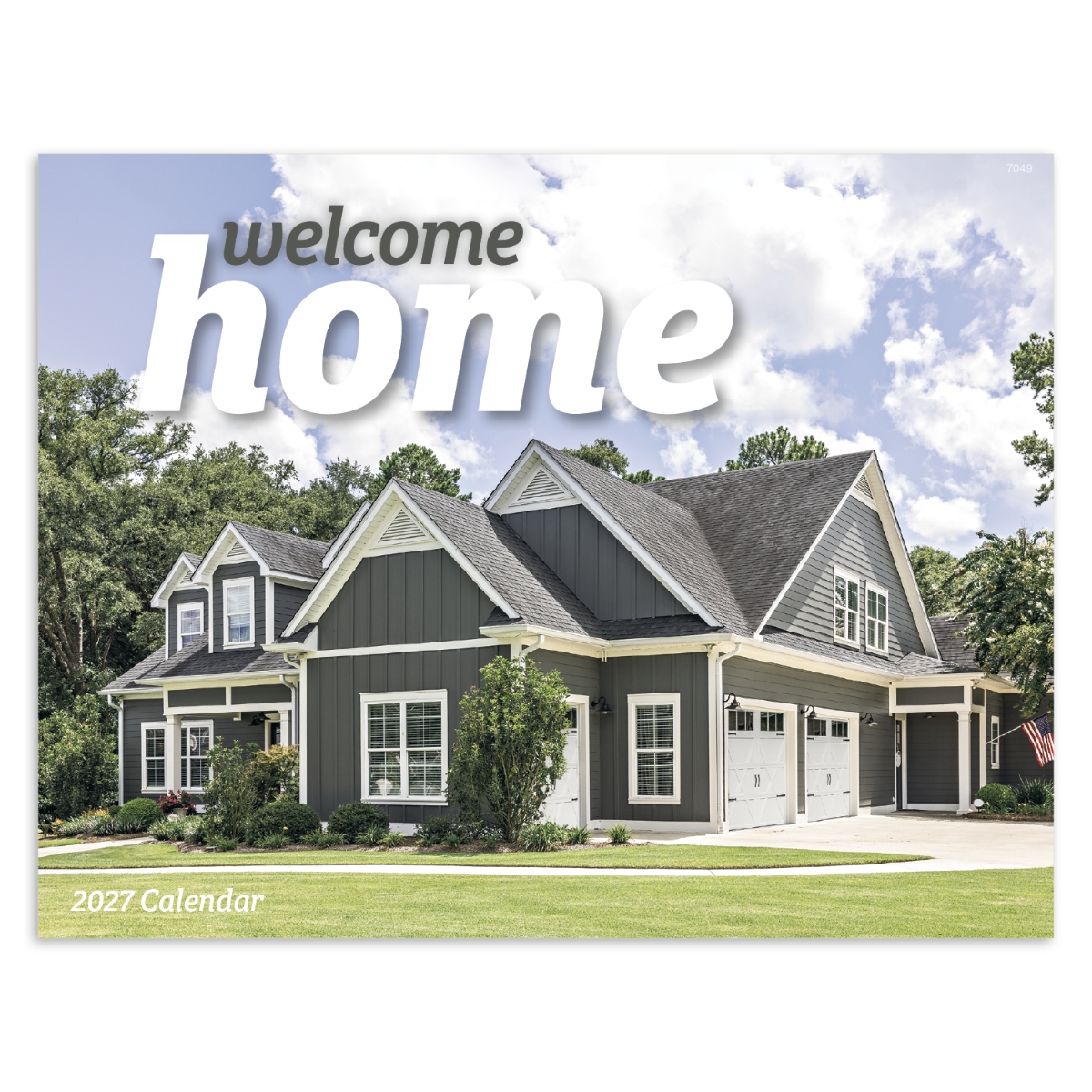 Wall calendar featuring beautiful homes, elegant architecture, and high-quality residential photography.