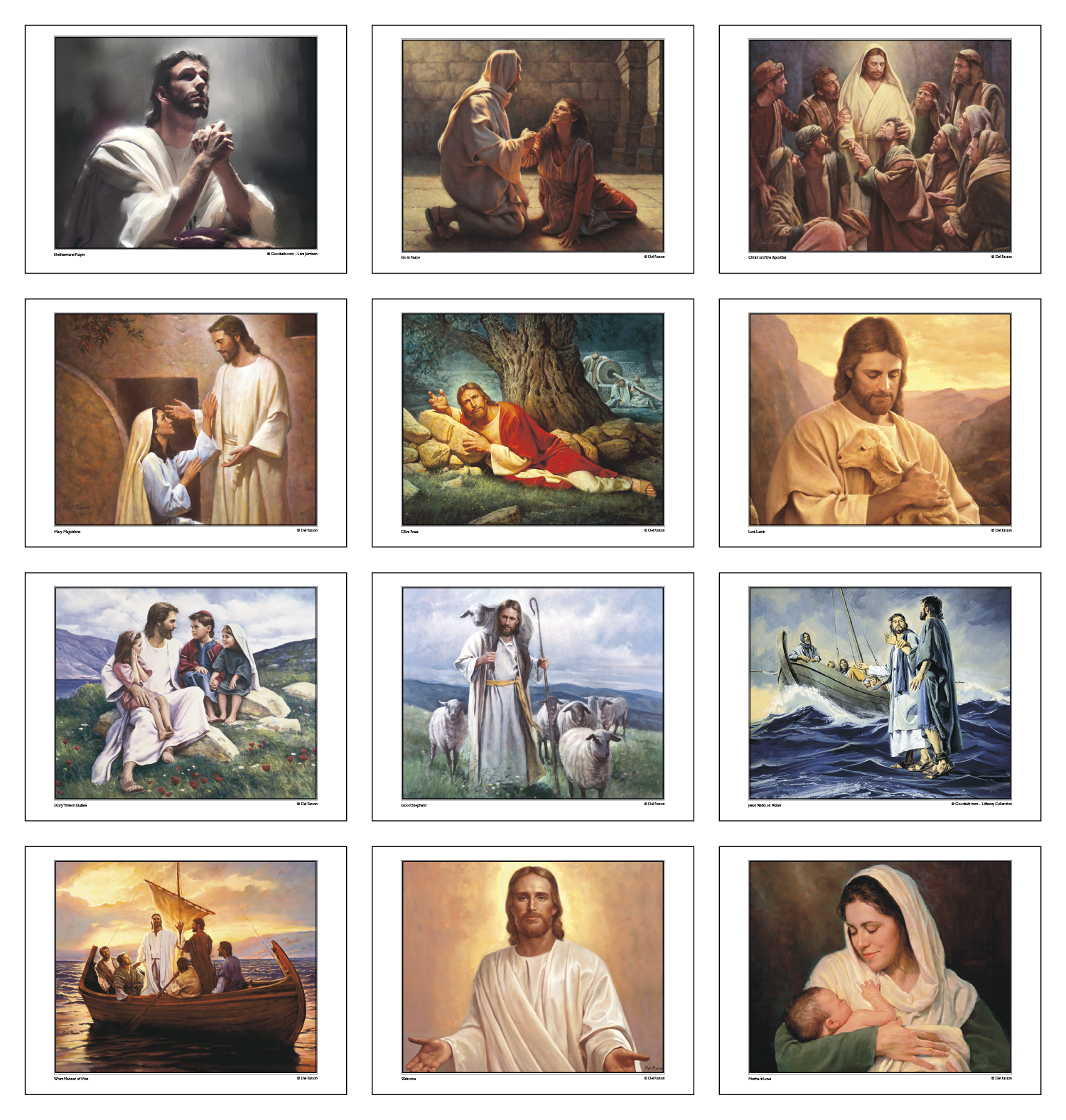 God's Gift Stapled Calendar featuring inspiring Christian artwork with biblical themes, glossy stapled pages with spacious monthly appointment calendar grids, Roman Catholic observances, and a wall calendar design for churches, homes, offices, and year-round scheduling.