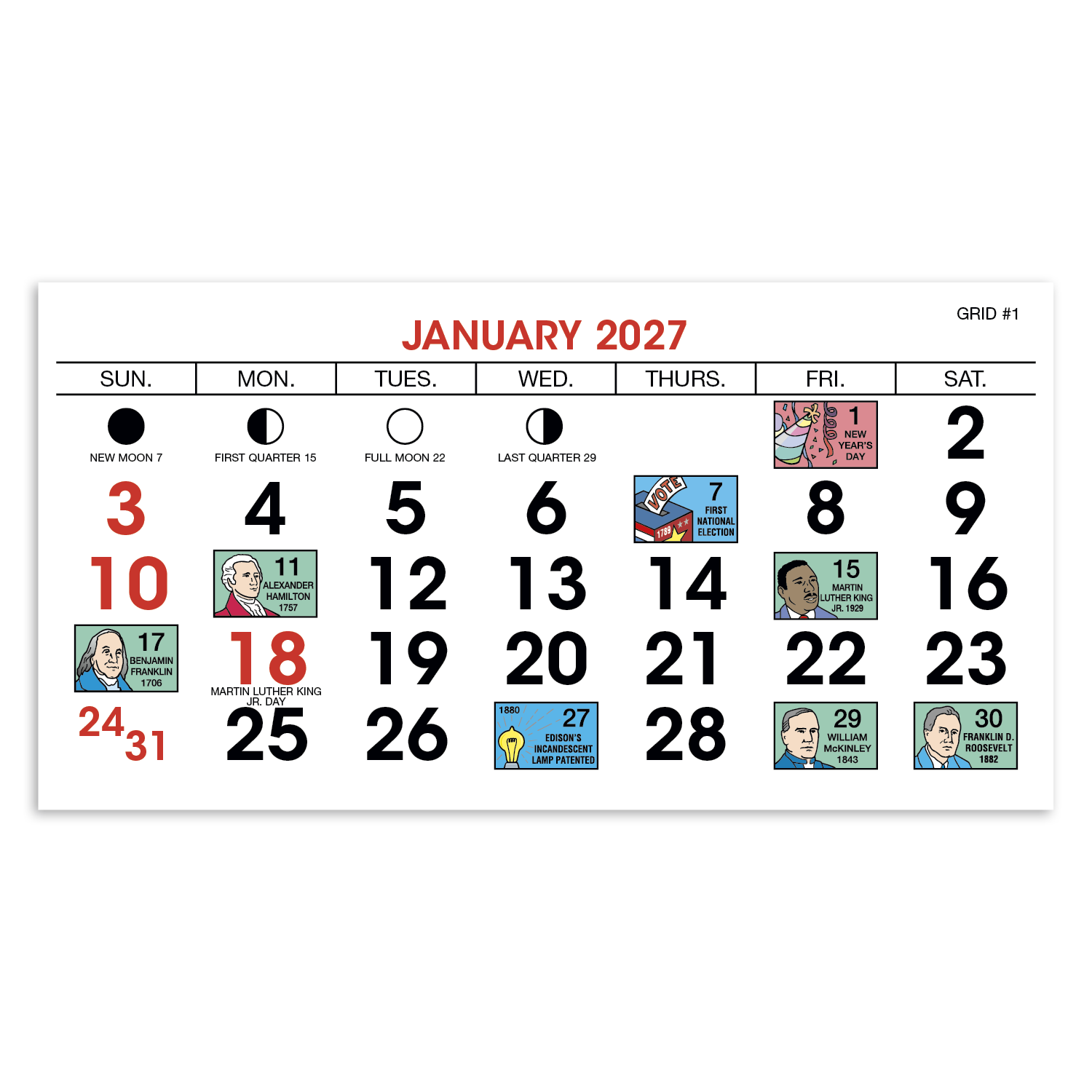 Legacy Desk Calendar featuring a compact easel-style desk calendar with monthly tear-off pages, a sturdy folded paper stand, hot-stamped gold imprint area, and spacious date grids, designed for desktops, offices, reception areas, and year-round scheduling.