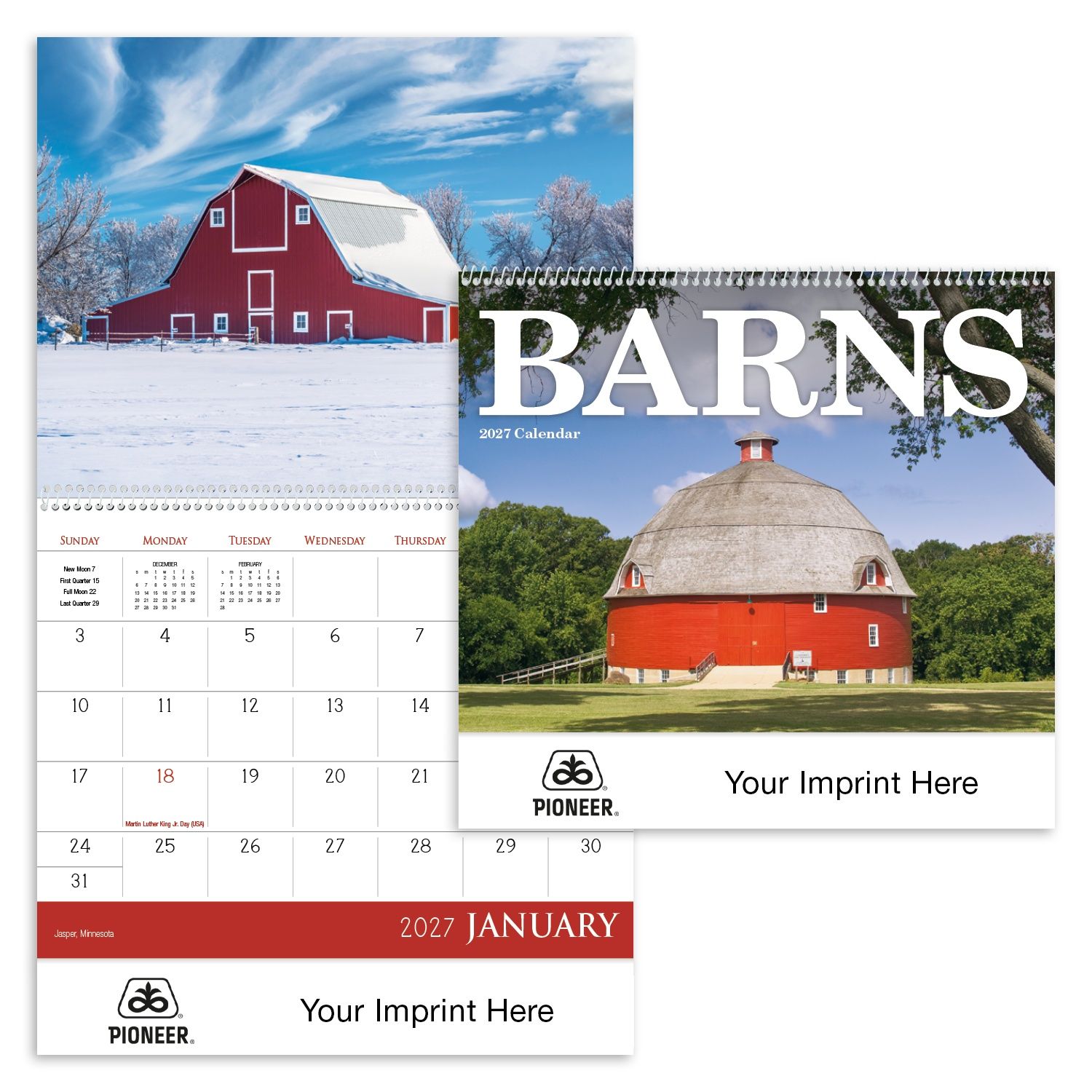 2027 Forces of Nature wall calendar featuring spectacular nature photography and educational information about unusual natural phenomena with an FSC®-certified paper cover.
