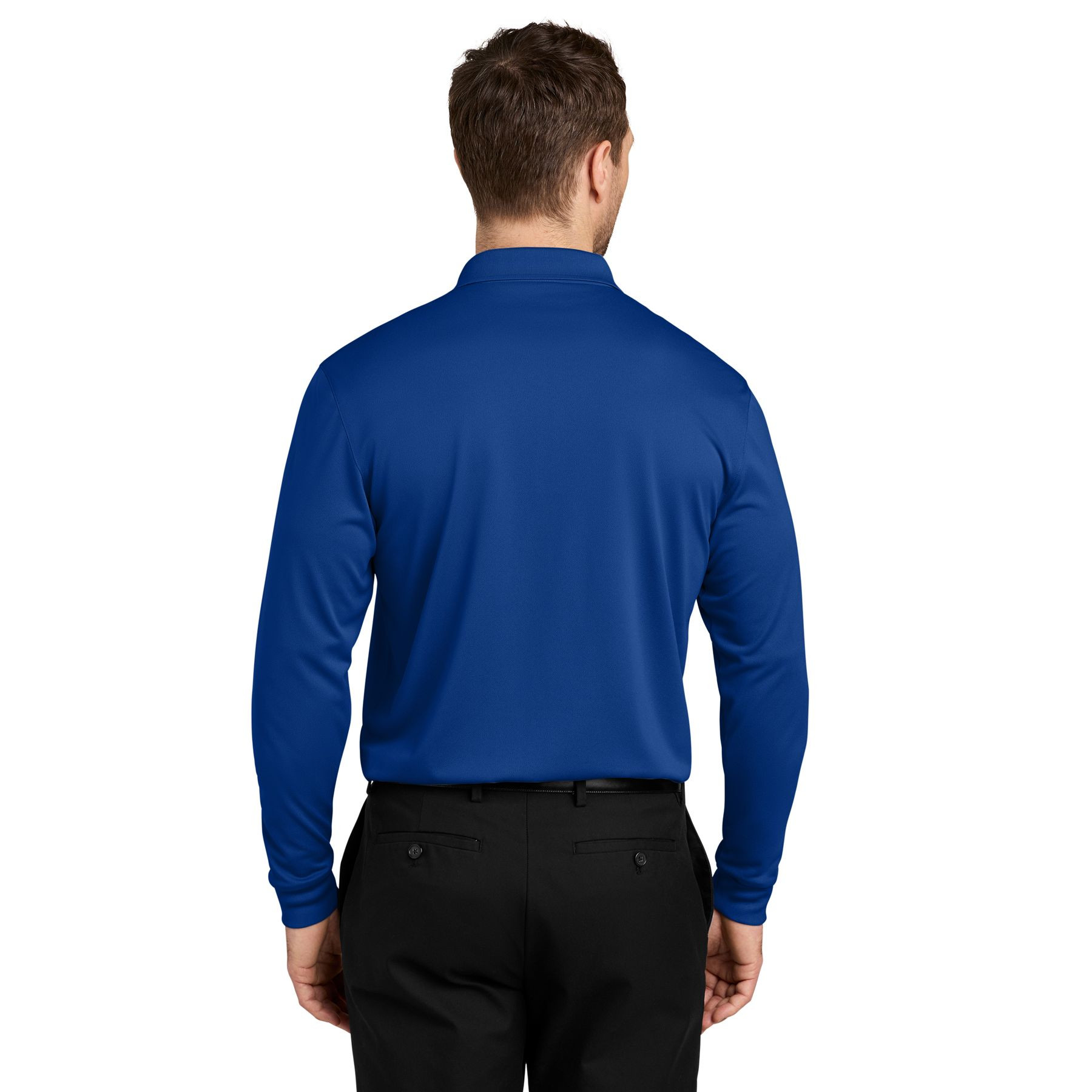 Port Authority Wearever Performance Pique Long Sleeve Polo Product Image