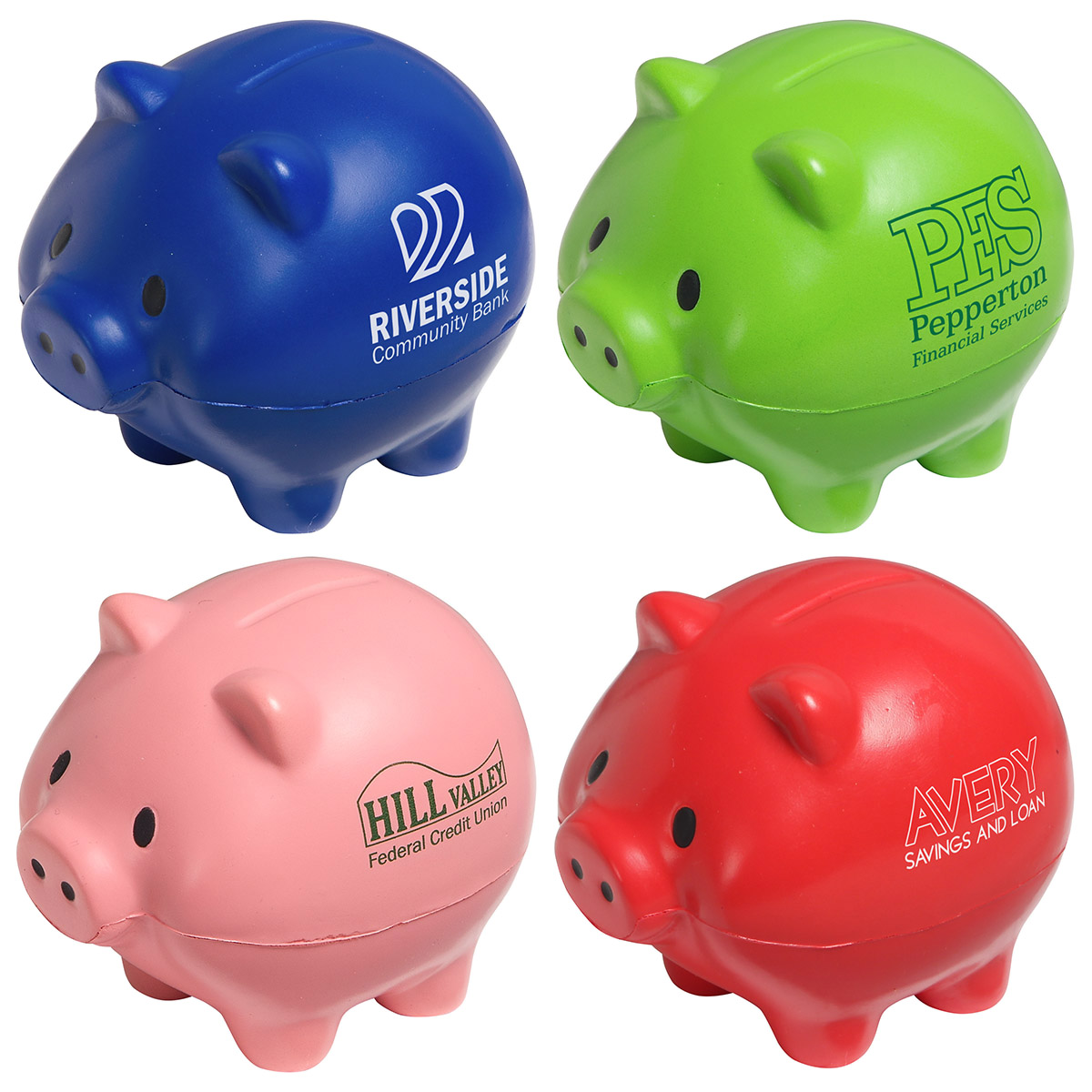 Thrifty Pig Shaped Polyurethane Stress Reliever