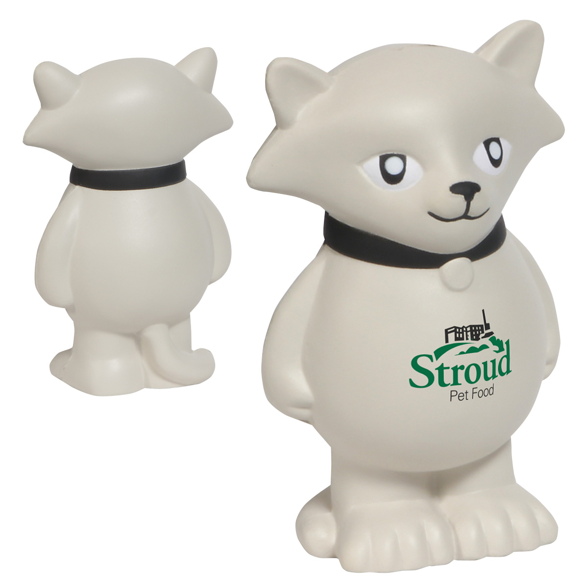 Cartoon Cat Shaped Polyurethane Stress Reliever