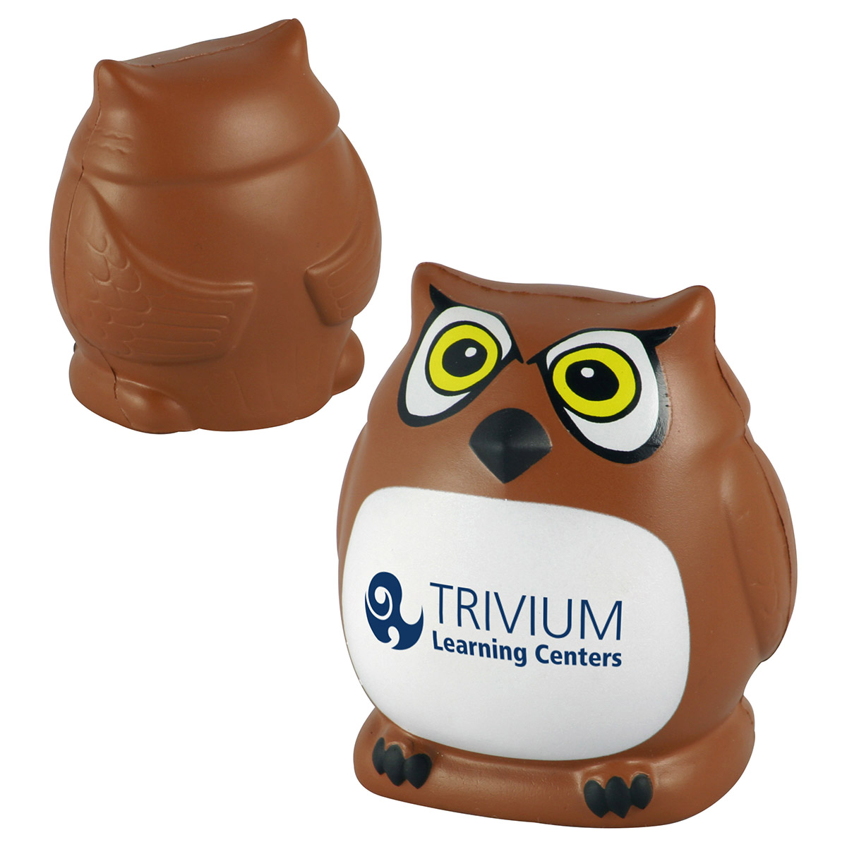 Owl Shaped Polyurethane Stress Reliever.