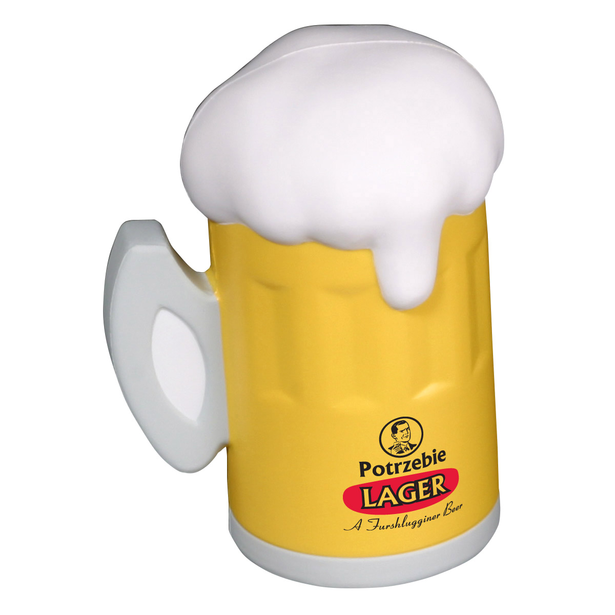 Beer Mug Shaped Polyurethane Stress Reliever