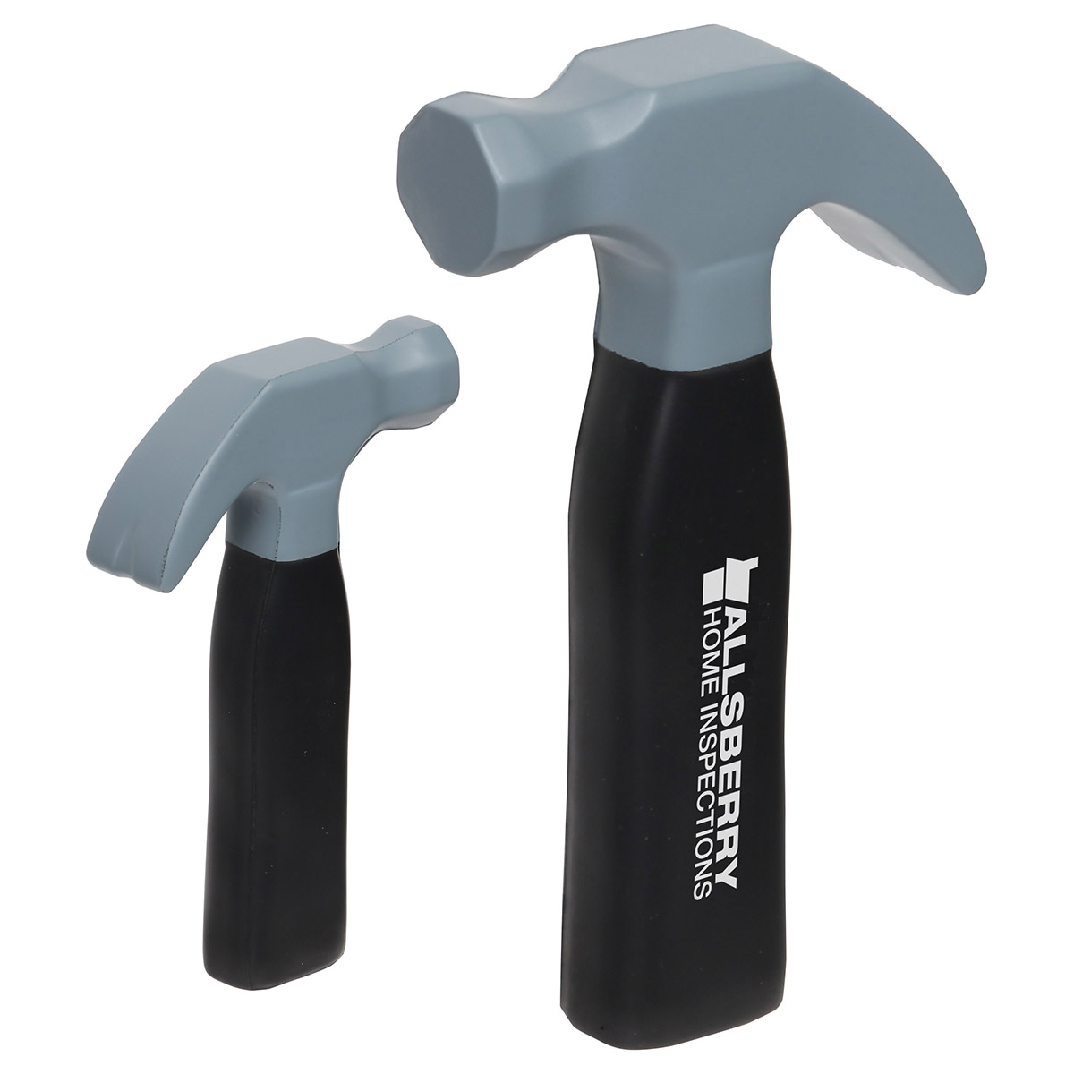 Black Hammer Shaped Polyurethane Stress Reliever