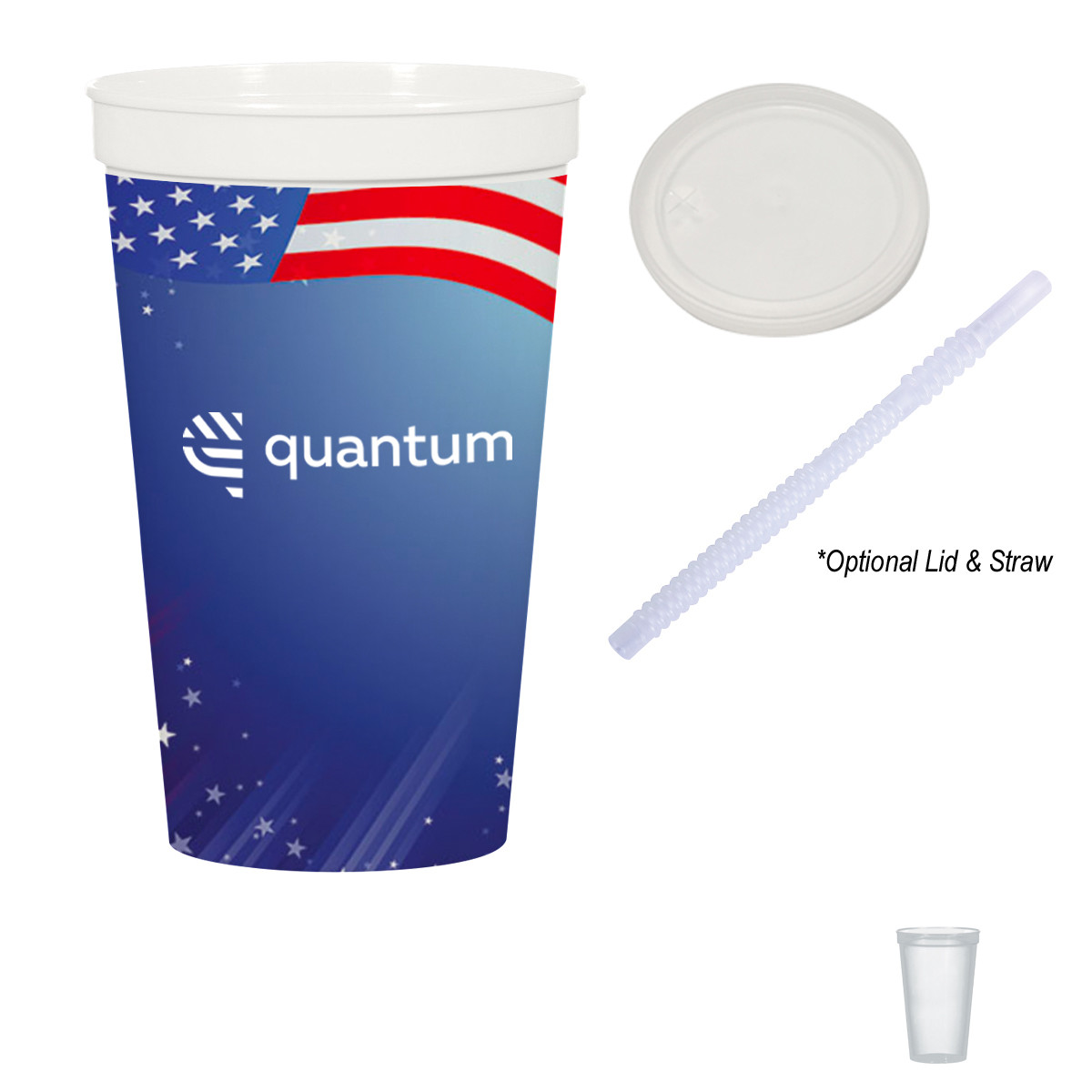 Full Color Big Game Stadium Cup - 22 oz. Product Image
