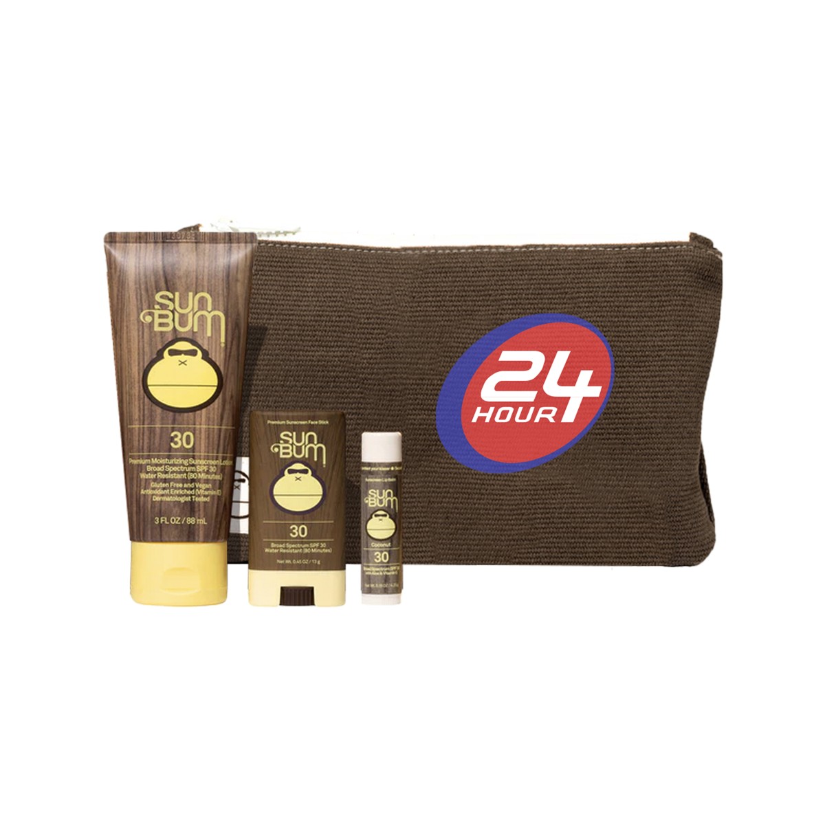 Sun Bum® Music Festival Gift Set featuring a compact waterproof portable speaker and sun-care essentials, packaged in a colorful gift box for music festivals, outdoor activities, travel, and summer events.