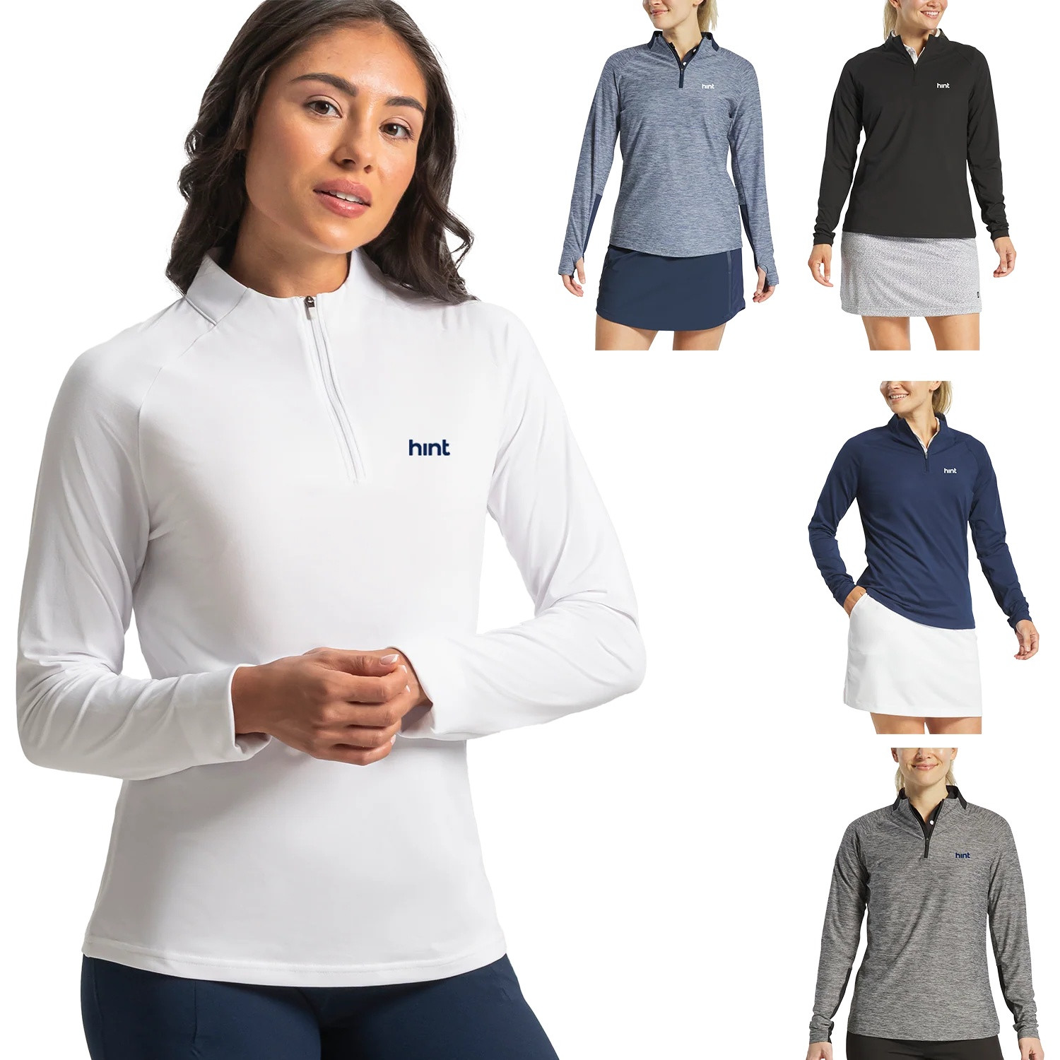 FootJoy® Women's Space Dye 1/4 Zip Product Image