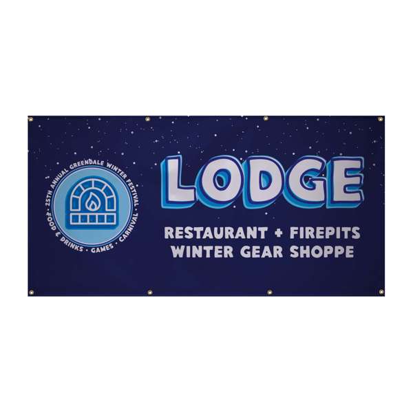 Single Sided 18 oz. Vinyl Banner - 3' x 6' Product Image