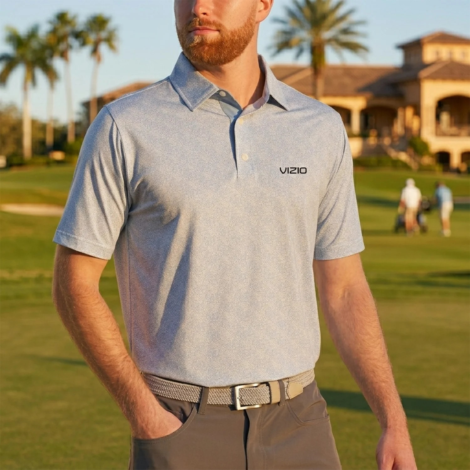FootJoy® Men's Speckle Print Polo Product Image