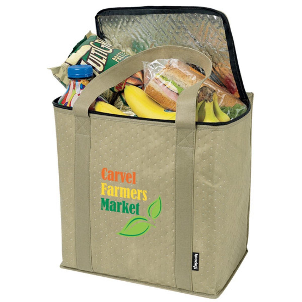 Koozie® Zippered Insulated Grocery Tote Product Image
