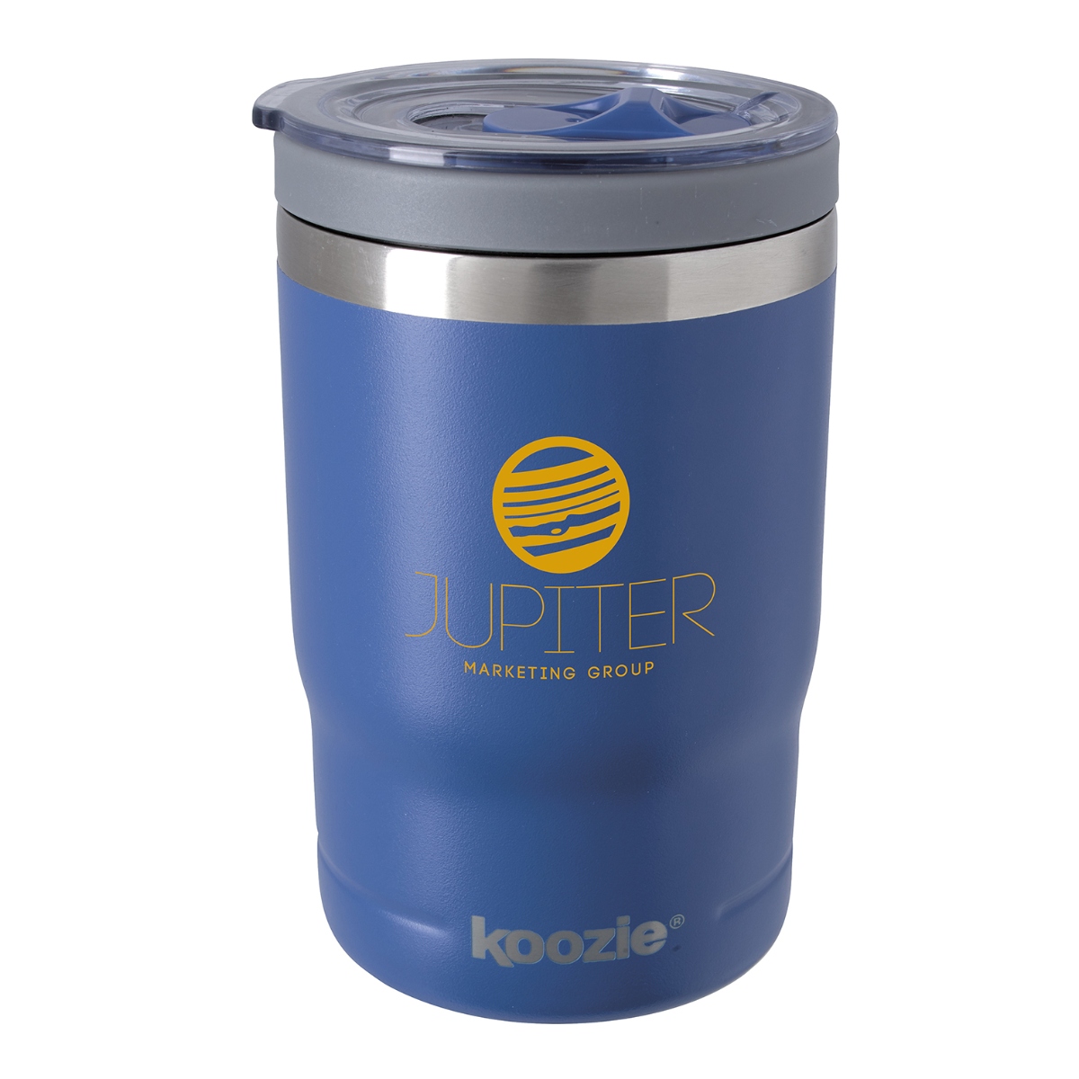 13 oz vacuum-insulated tumbler with a 3-in-1 design for cans, bottles, and drinks, plus a spill-resistant lid and powder-coated finish.
