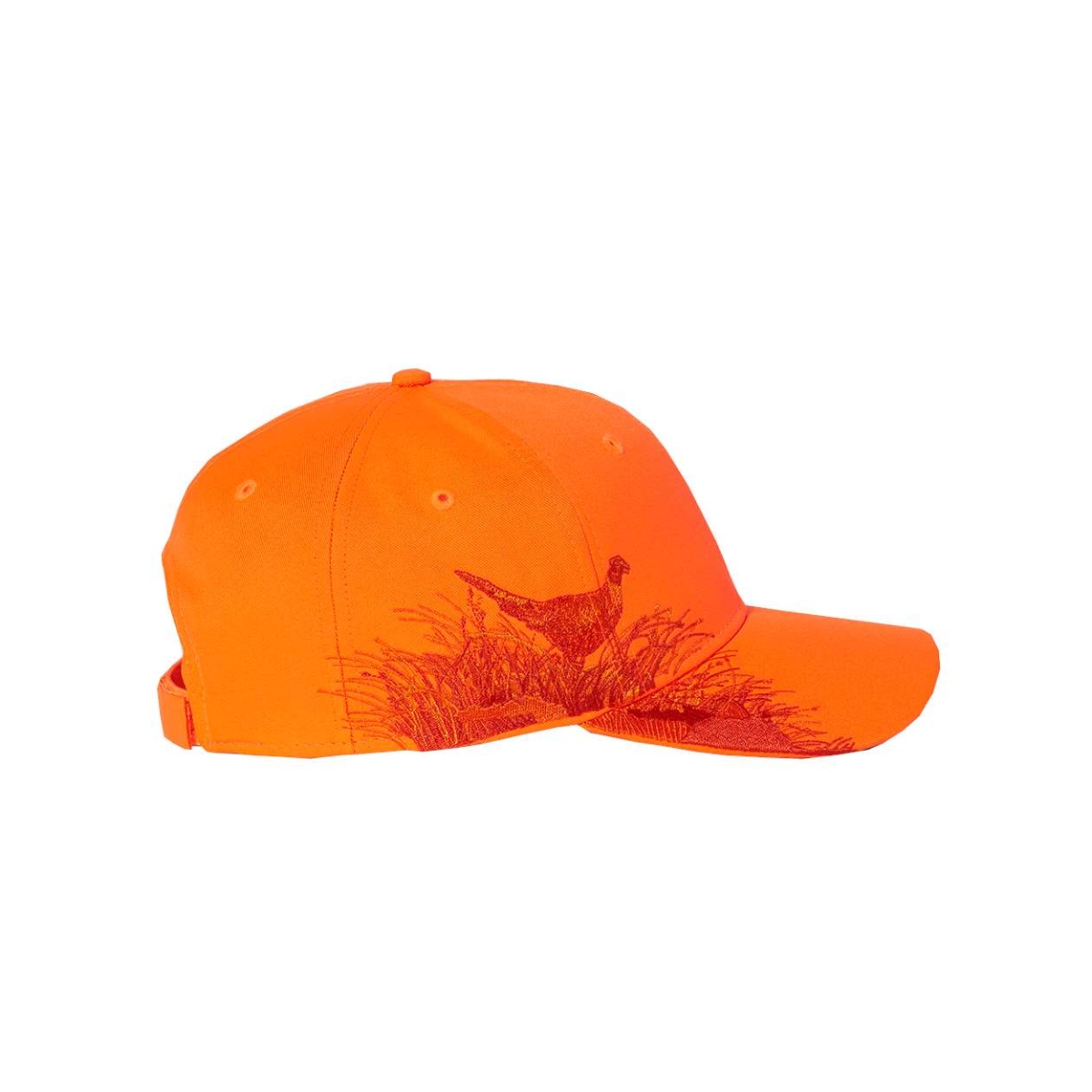 Brushed twill cap with a structured six-panel, low-profile design, curved bill, traditional fit, and adjustable hook-and-loop closure.