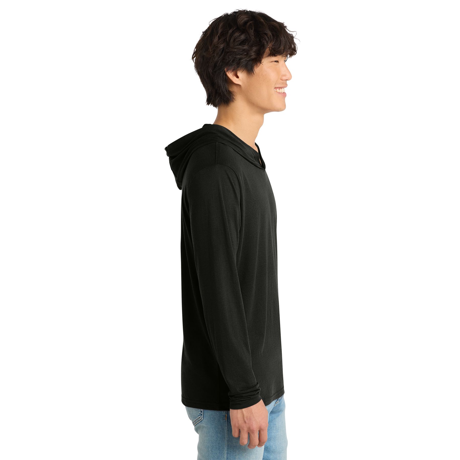 District Perfect Tri® Long Sleeve Hoodie Product Image