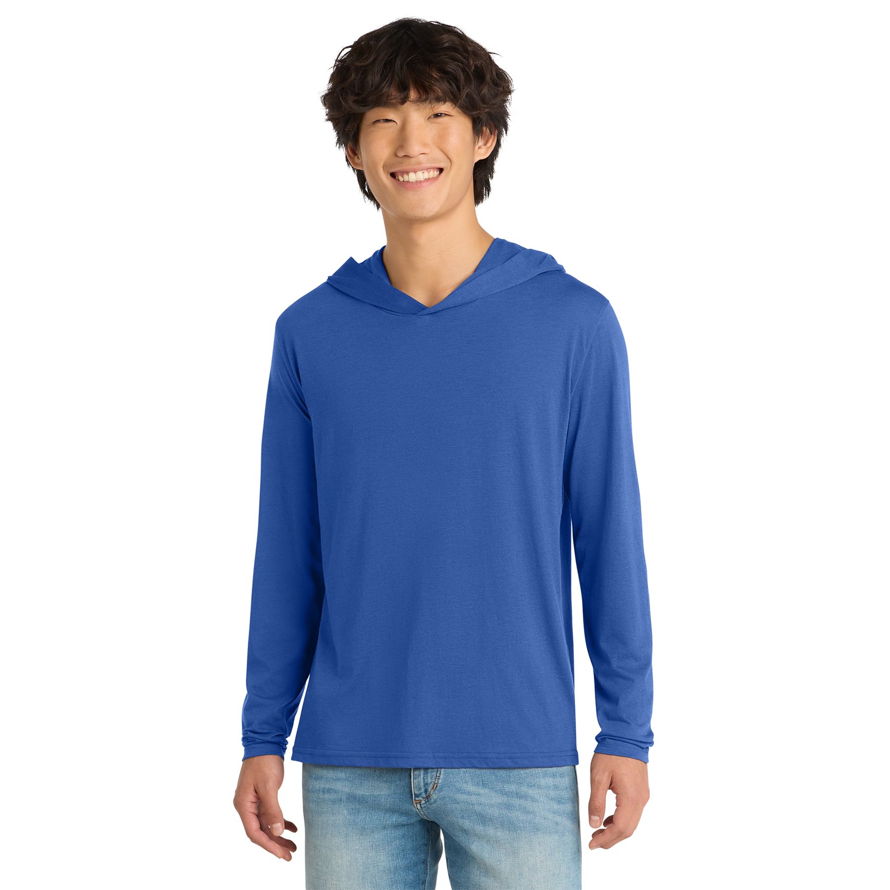District Perfect Tri® Long Sleeve Hoodie Product Image