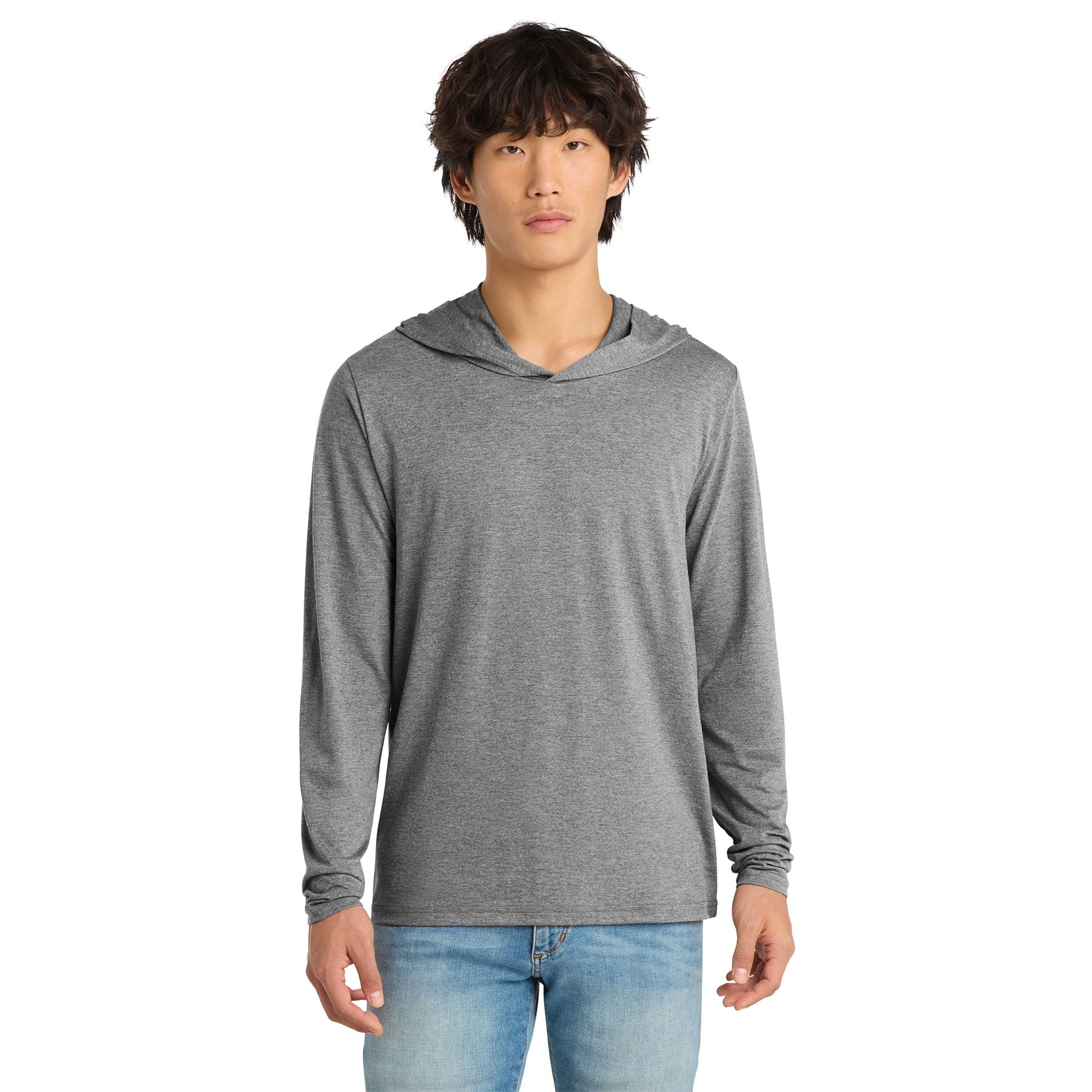 District Perfect Tri® Long Sleeve Hoodie Product Image