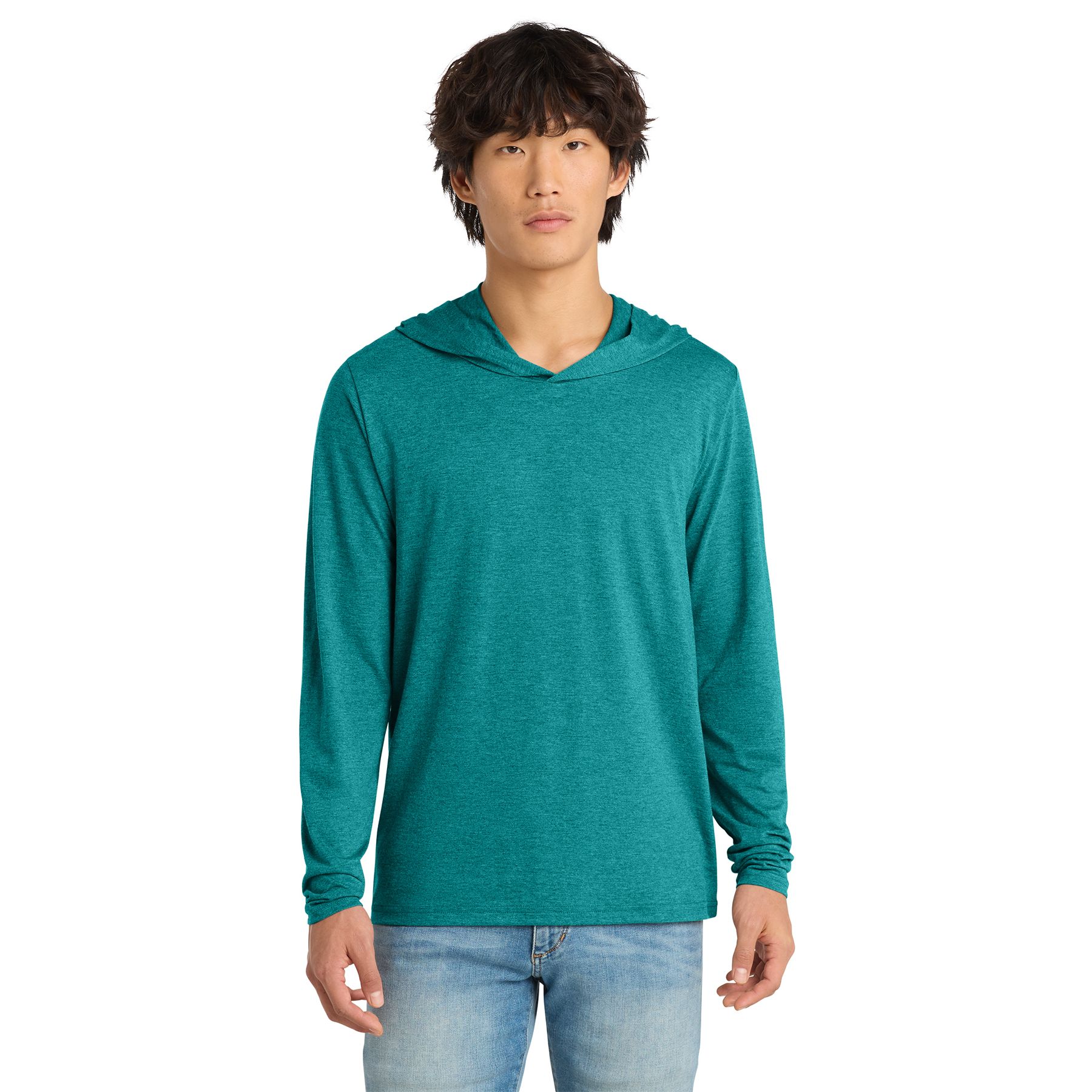 District Perfect Tri® Long Sleeve Hoodie Product Image