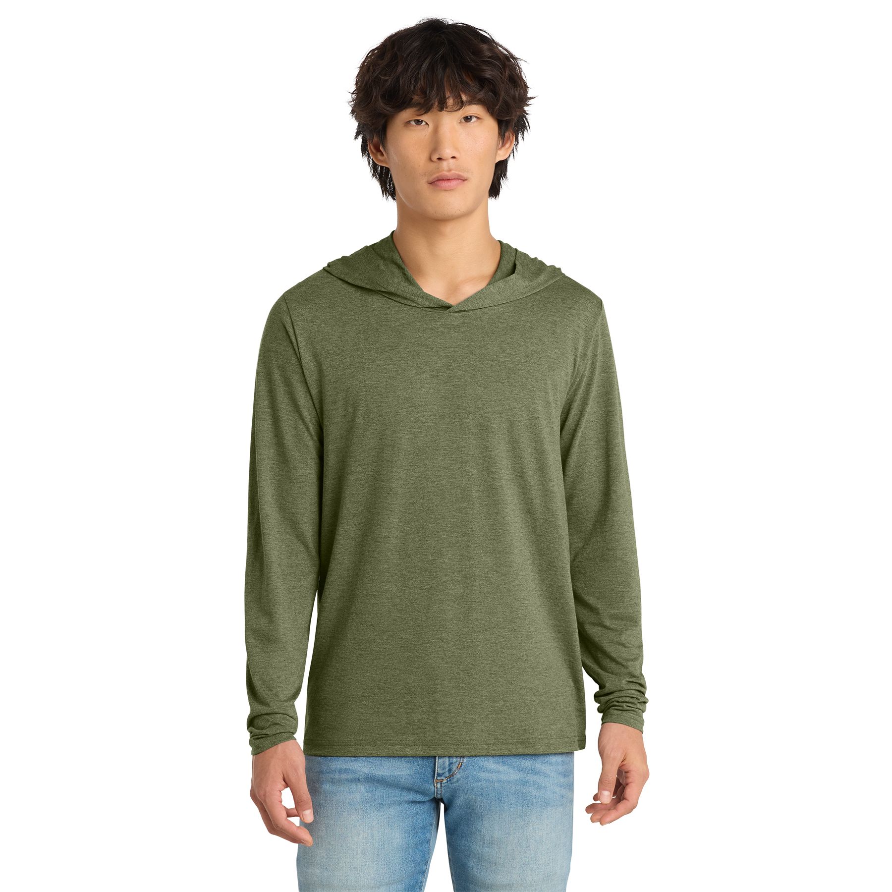 District Perfect Tri® Long Sleeve Hoodie Product Image