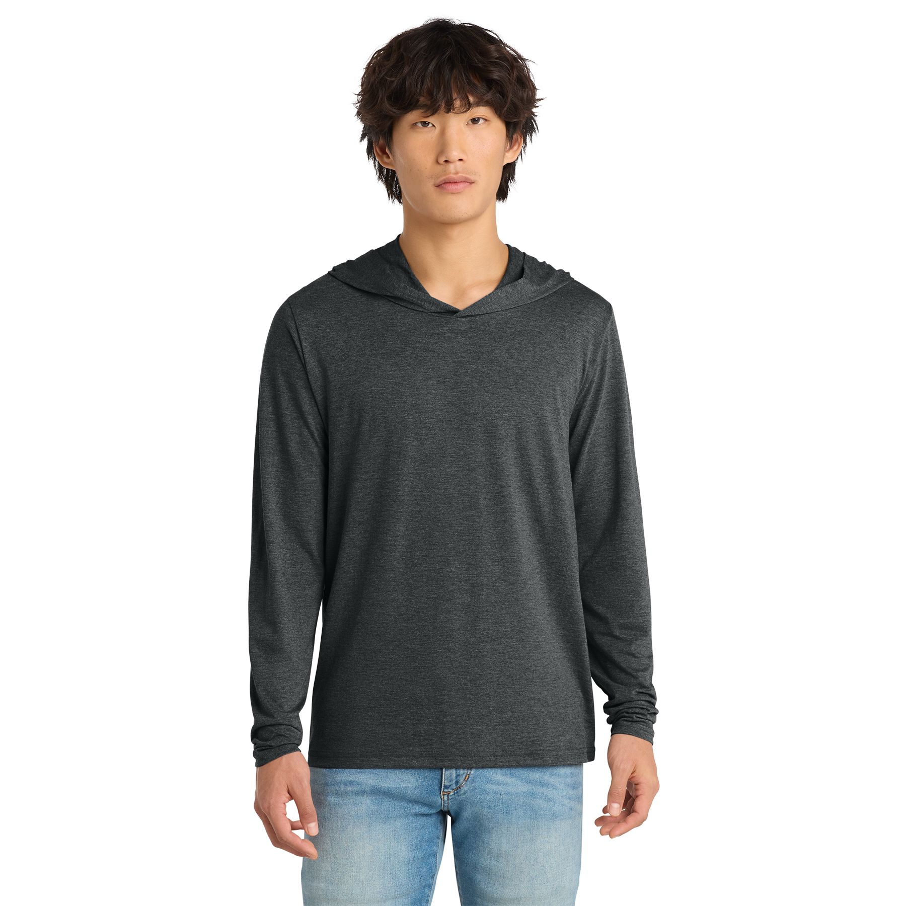 District Perfect Tri® Long Sleeve Hoodie Product Image