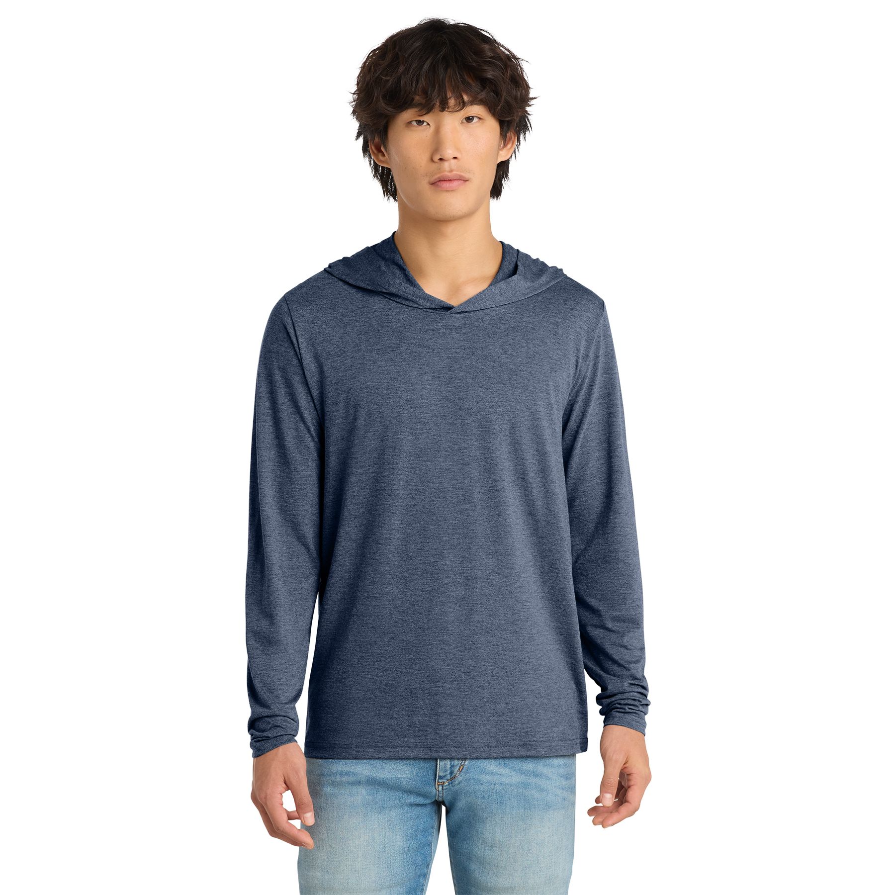 District Perfect Tri® Long Sleeve Hoodie Product Image