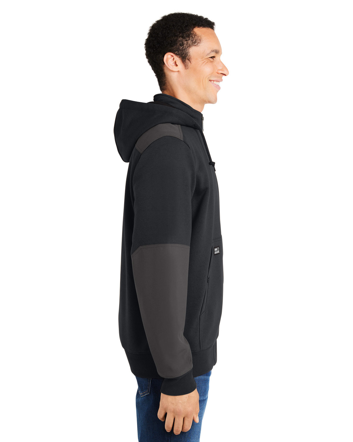 Mission Fleece™ jacket with thermal waffle-knit lining, water-repellent DWR finish, reinforced accents, heavy-duty YKK zipper, and multiple secure pockets.
