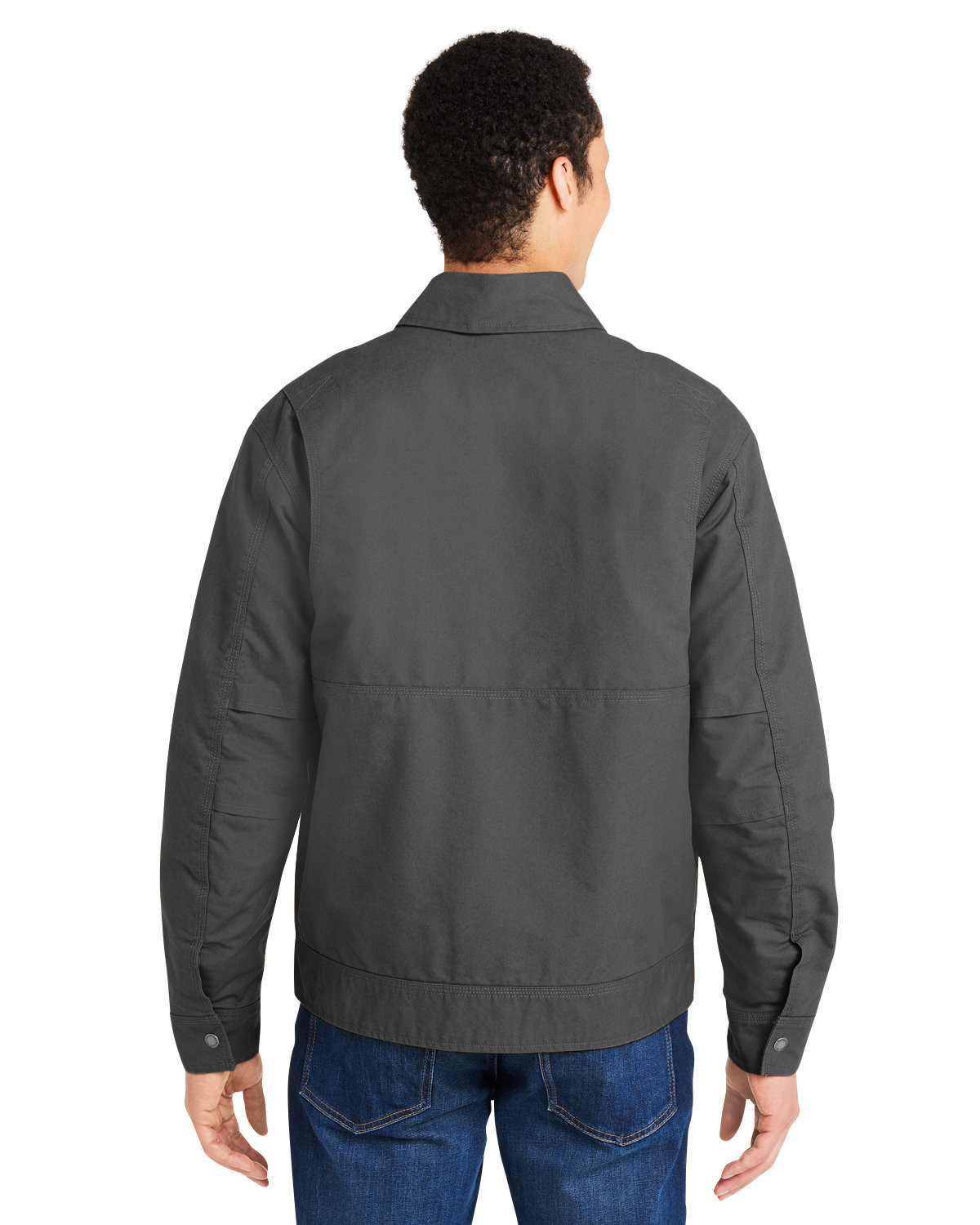 Washed canvas jacket with 3M™ Thinsulate™ insulation, quilted lining, water-resistant finish, articulated elbows, gussets, and multiple secure pockets.