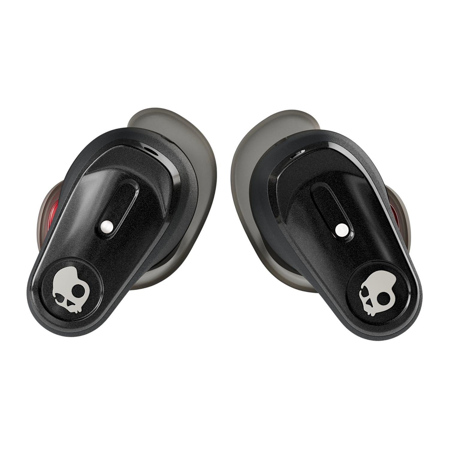 Black true wireless earbuds with Bose-tuned sound, active noise canceling, Bluetooth 5.3 connectivity, and a portable case with integrated carabiner clip.
