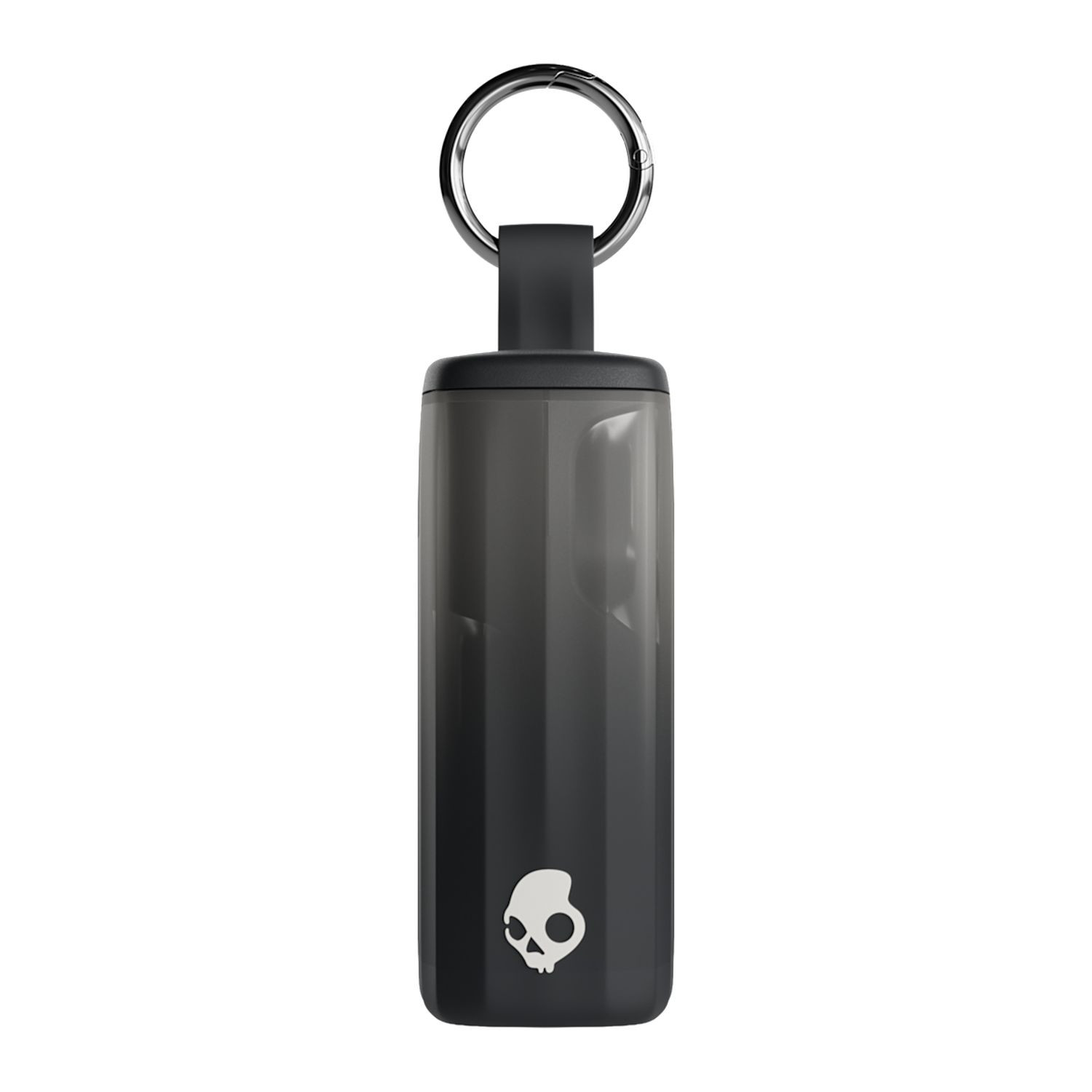 Black true wireless earbuds with Bose-tuned sound, active noise canceling, Bluetooth 5.3 connectivity, and a portable case with integrated carabiner clip.